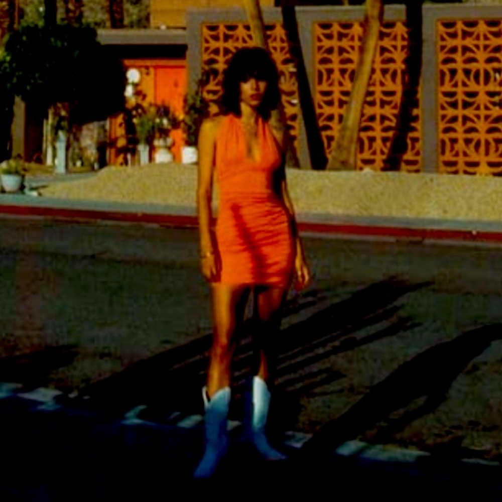 New with tags Orange Zara mini dress size Small (26)